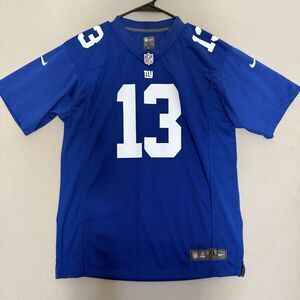 New York Giants Jersey Boys XL NFL Football Odell Beckham Jr 13 Nike On Field Yo